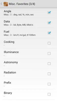Unit Converter android App screenshot 0